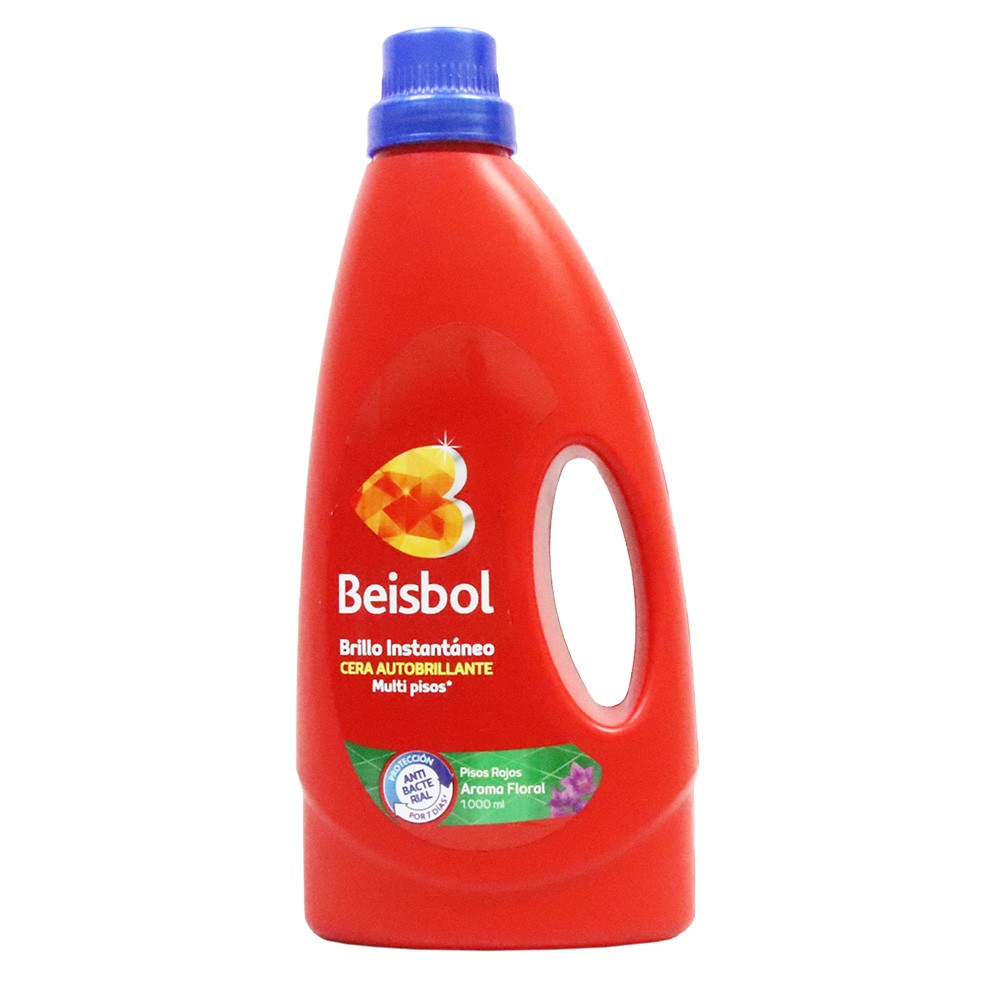 CERA BRILLO ANTIBACT ROJA BEISBOL*1000ML