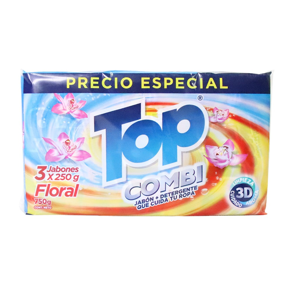 JABON TRIO FLORAL TOP COMBI*750GR