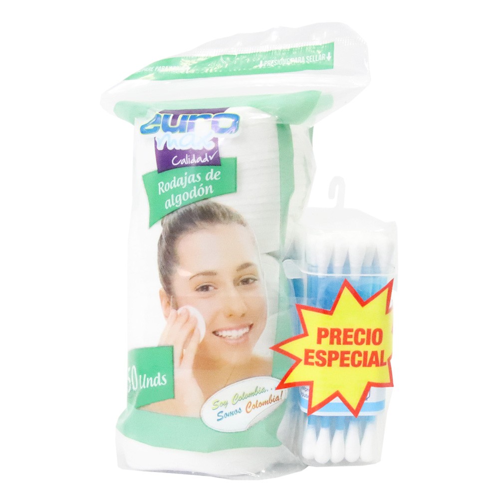 RODAJAS FACIALES  EUROMAX *50UN+COPITOS