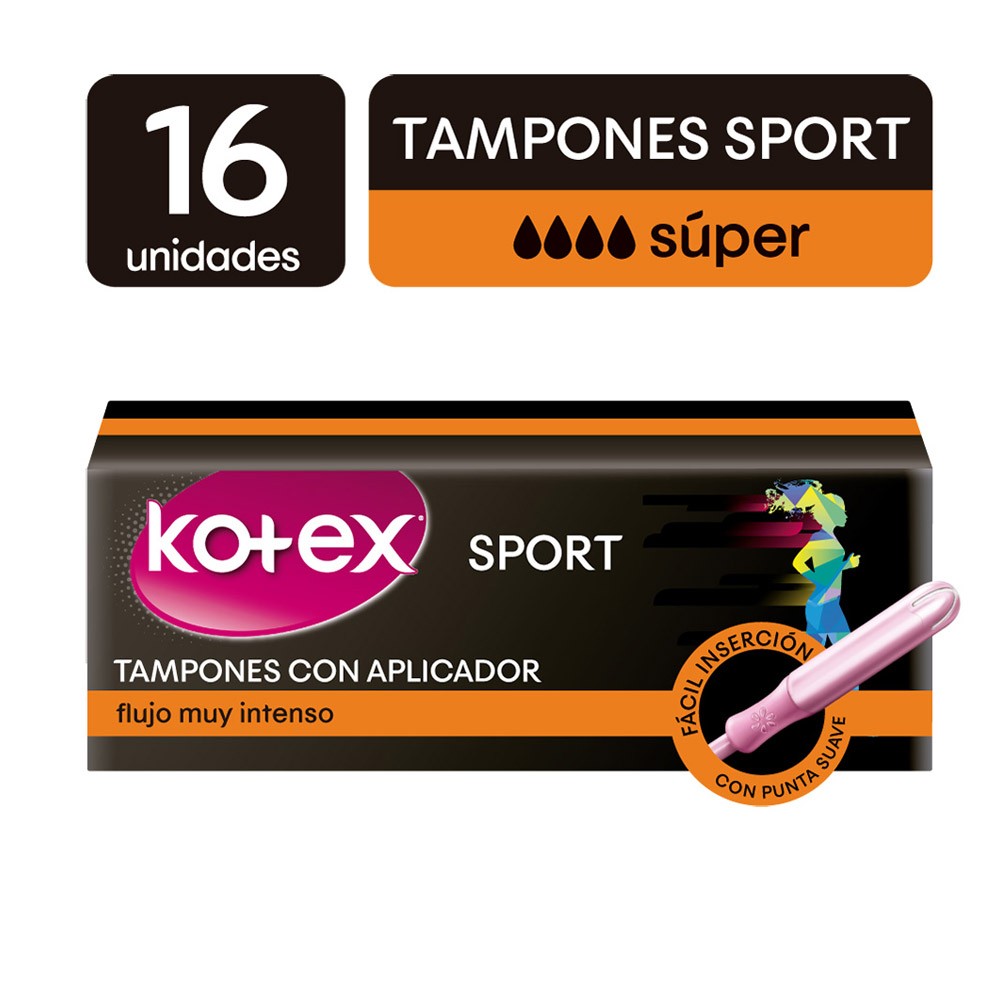 TAMPON KOTEX EVOL SUPER APLC  *16UND