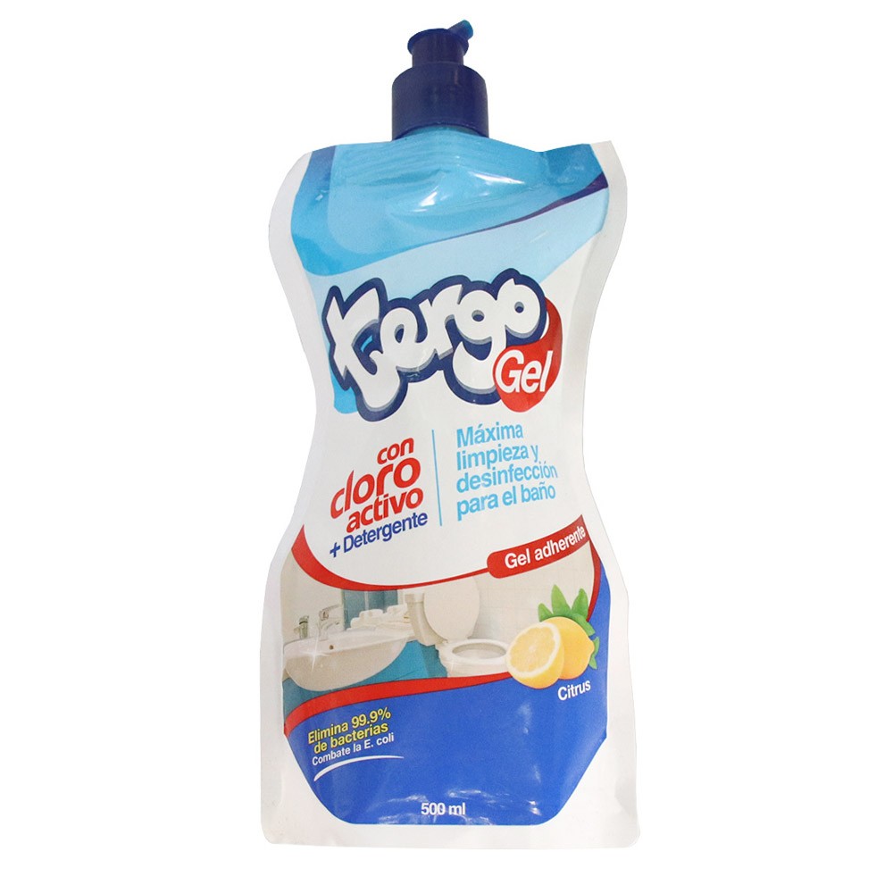 DESINF BAÑO CLORO GEL DP TERGO  x  500ML