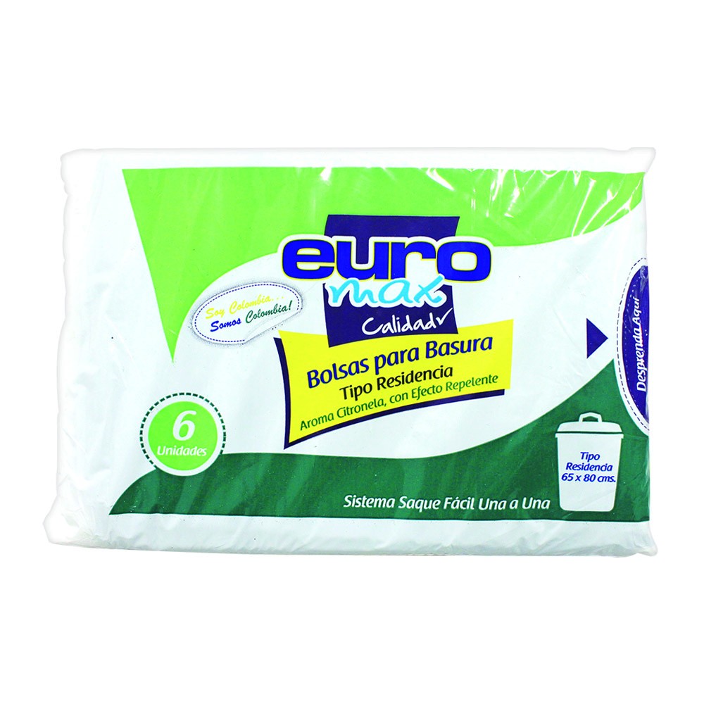 BOLSA TIPO RESID CITRONELA EUROMAX *6UND