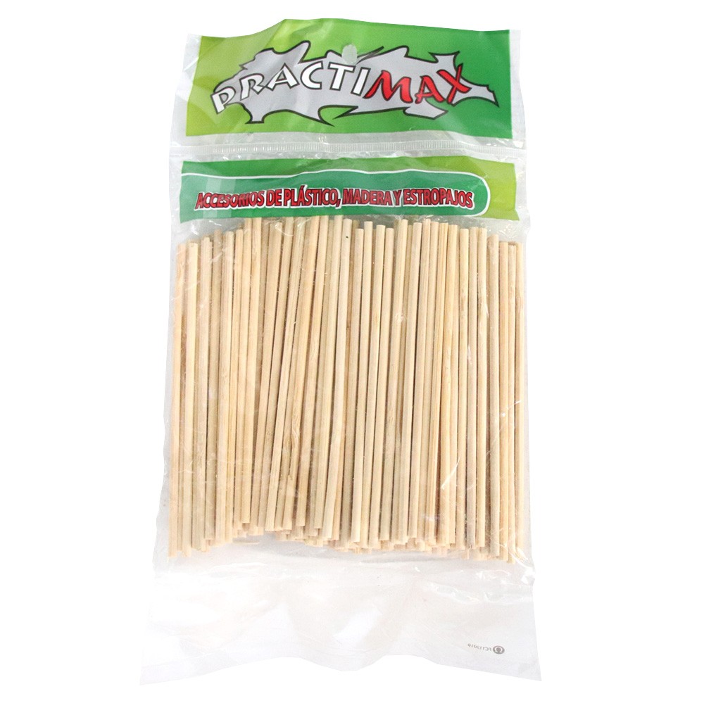 MEZCLADORES DE MADERA PRACTIMAX  x 48GR