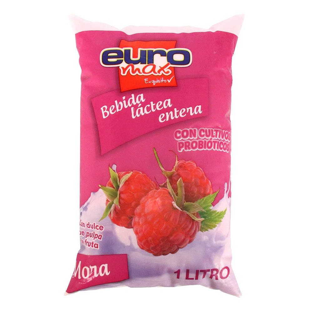 BEBIDA LACTEA MORA EUROMAX  x 1000ML