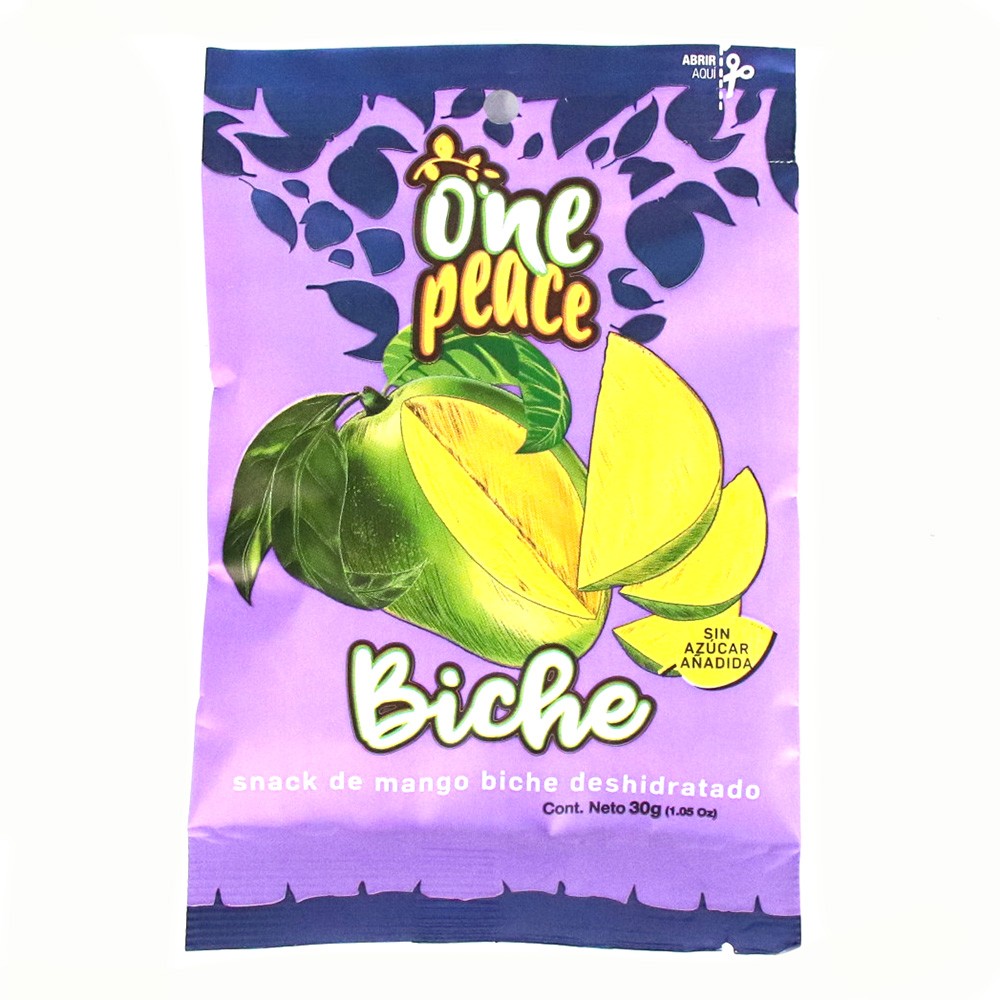 MANGO BICHE DESHIDRATADO ONE PEACE 30g
