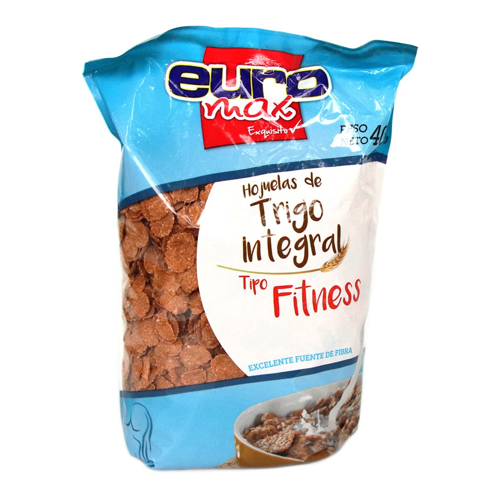 HOJUELA DE TRIGO INTEGRAL EUROMAX*400GR
