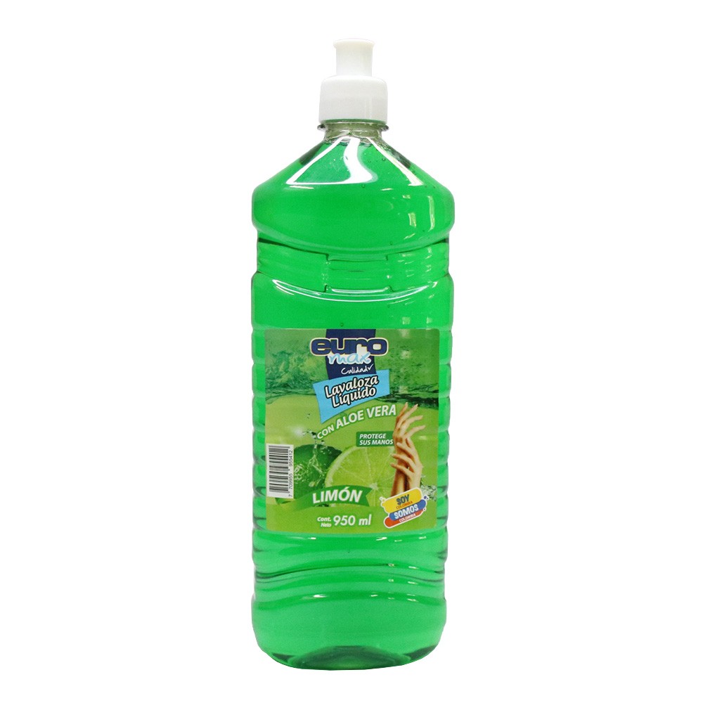 LAVAPLATOS LIMON LIQUIDO EUROMAX*950ML