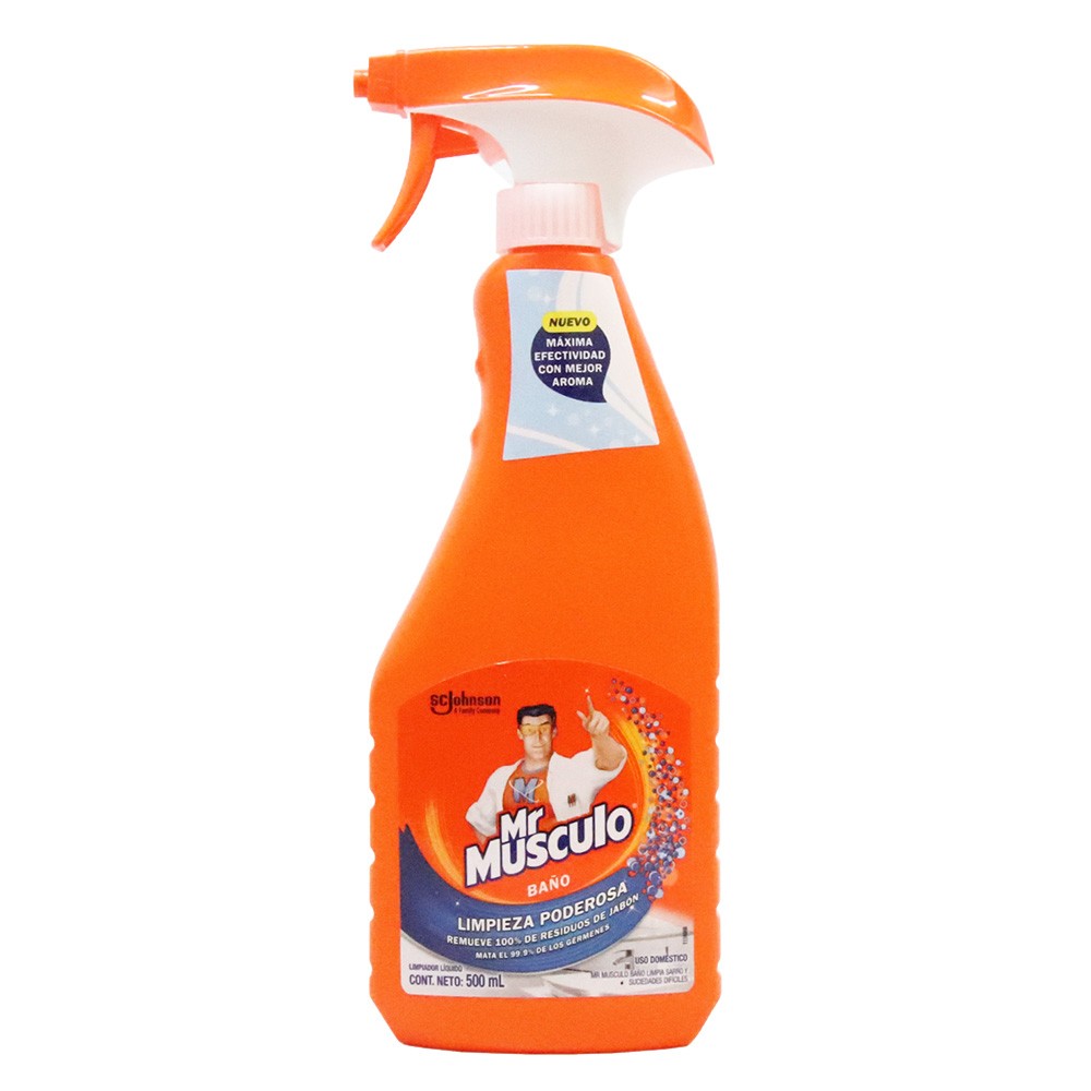 LIMPIADOR BAÑO GATILLO MR MUSCULO *500ML