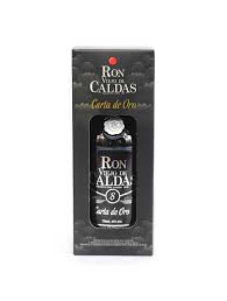 RON VIEJO DE CALDAS CARTA DE ORO *375 ML