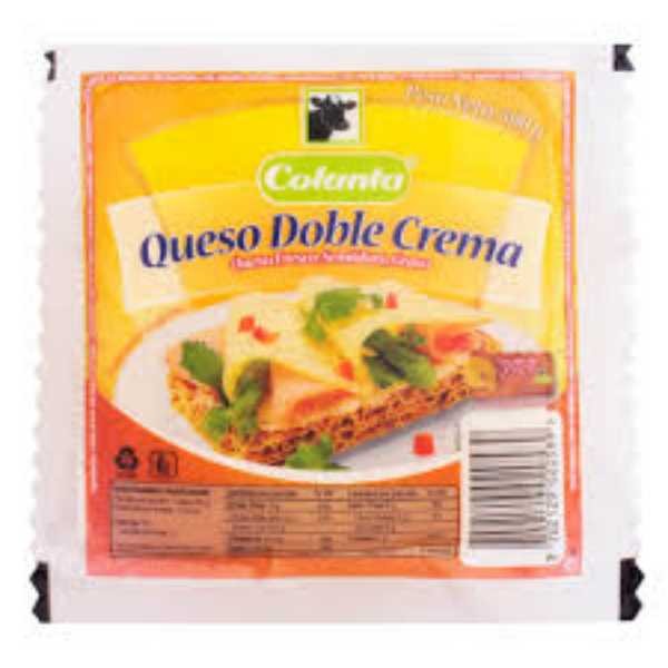 QUESO DOBLECREMA TAJADO COLANTA x 125 GR