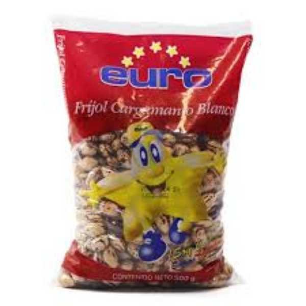 FRIJOL CARGAMANTO BLANCO EURO  x 500GR