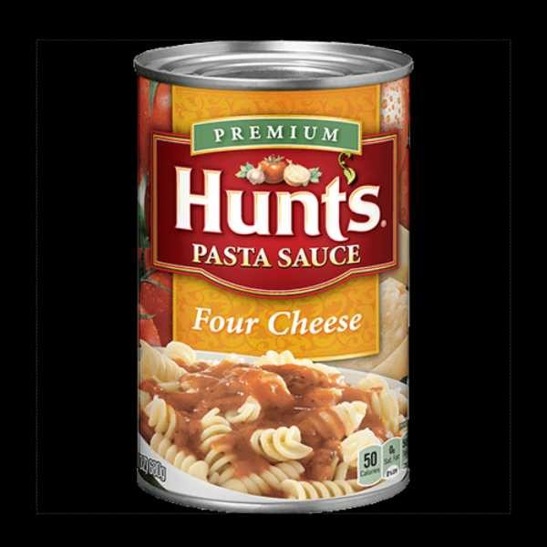 PASTA TOM SAUCE FOUR CHEESE HUNTS x 24OZ