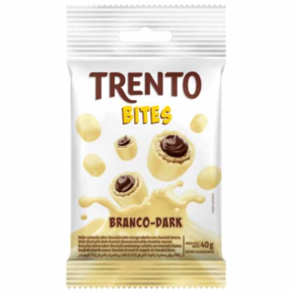 BITES CHOCOLATE BLANCO TRENTO *40GR