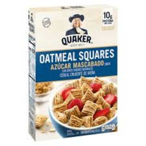 CEREAL OATS SQUARES  x 412GR