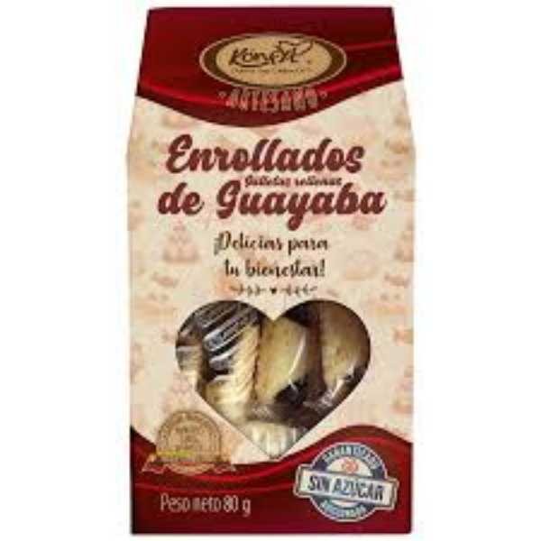 ENROLLADOS DE GUAYABA KONFYT*80GR