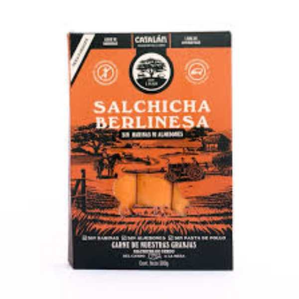 SALCHICHA BERLINEZA CATALAN  x 300 GR