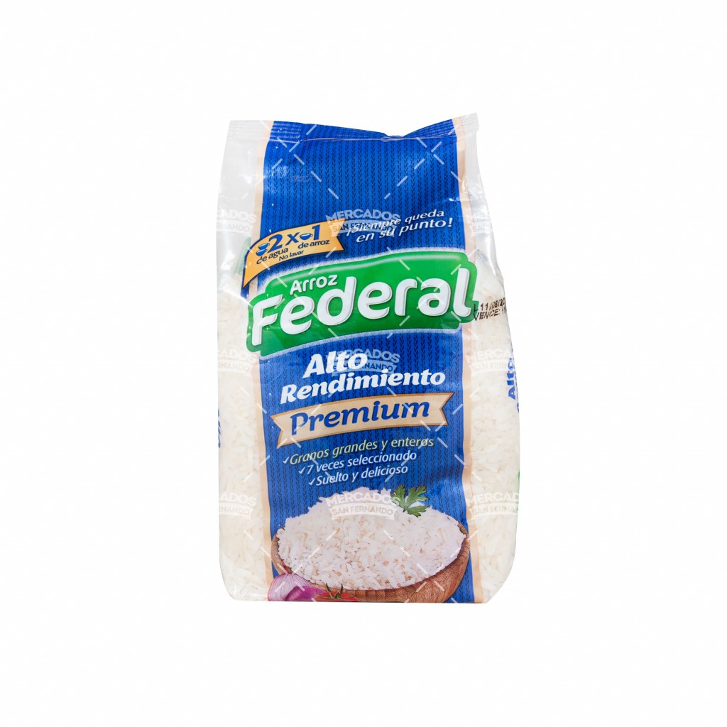 Arroz Federal Premiun x 500 g x 25 uds