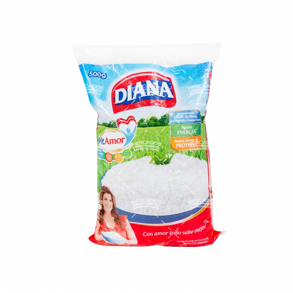 Arroz Diana x 500 g x 25 uds