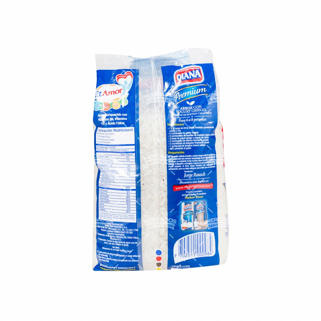 Arroz Diana Premium x 500 g x 25 uds — foto 2 de 2