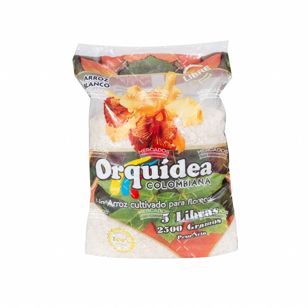Arroz Orquidea x 5 lb x 5 uds