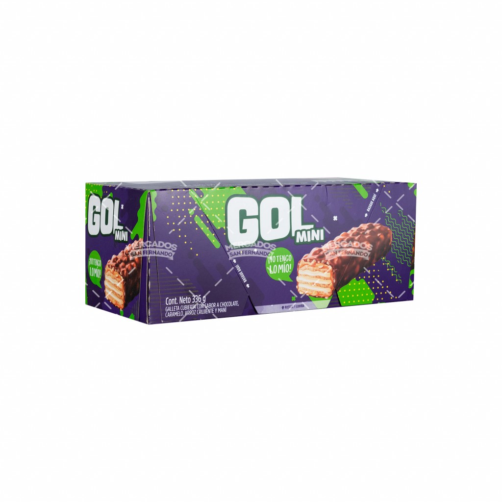 Chocolatina Mini Gol x 24 uds x 12 uds