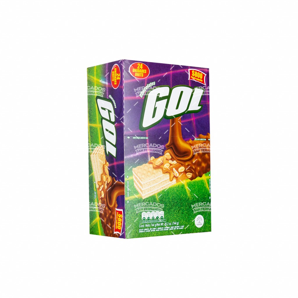 Chocolatina Gol x 24 uds x 12 uds