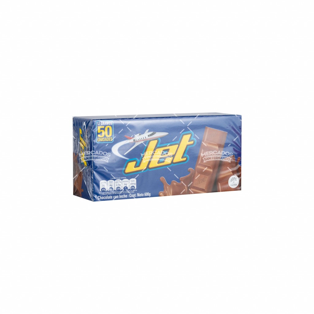 Chocolatina Jet x 50 uds x 30 uds