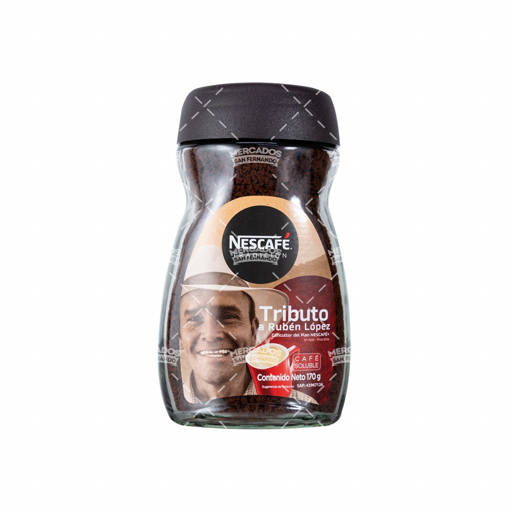 Cafe Nescafe x 170 g x 12 uds