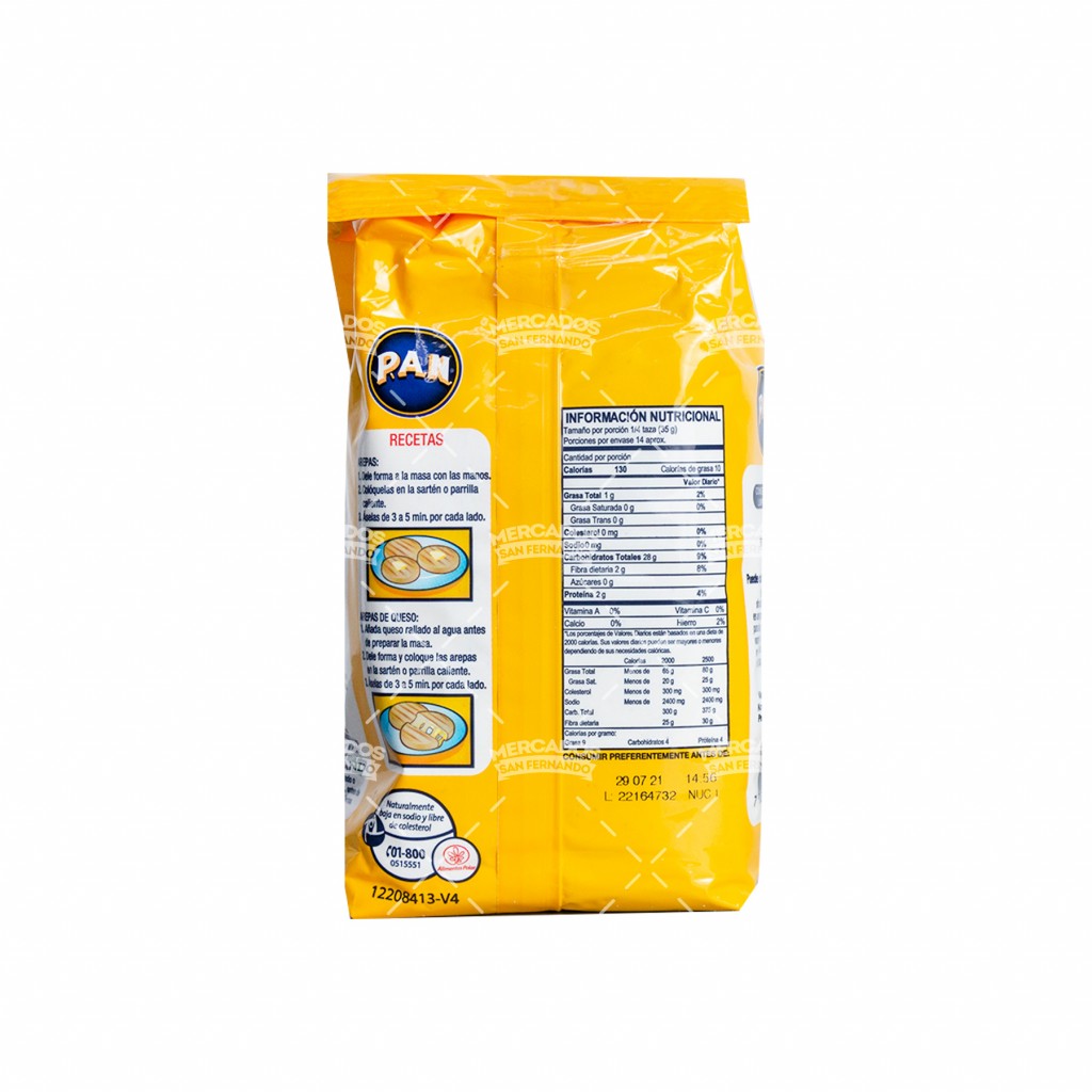Harina Pan blanca x 500 g x 24 uds — foto 2 de 2