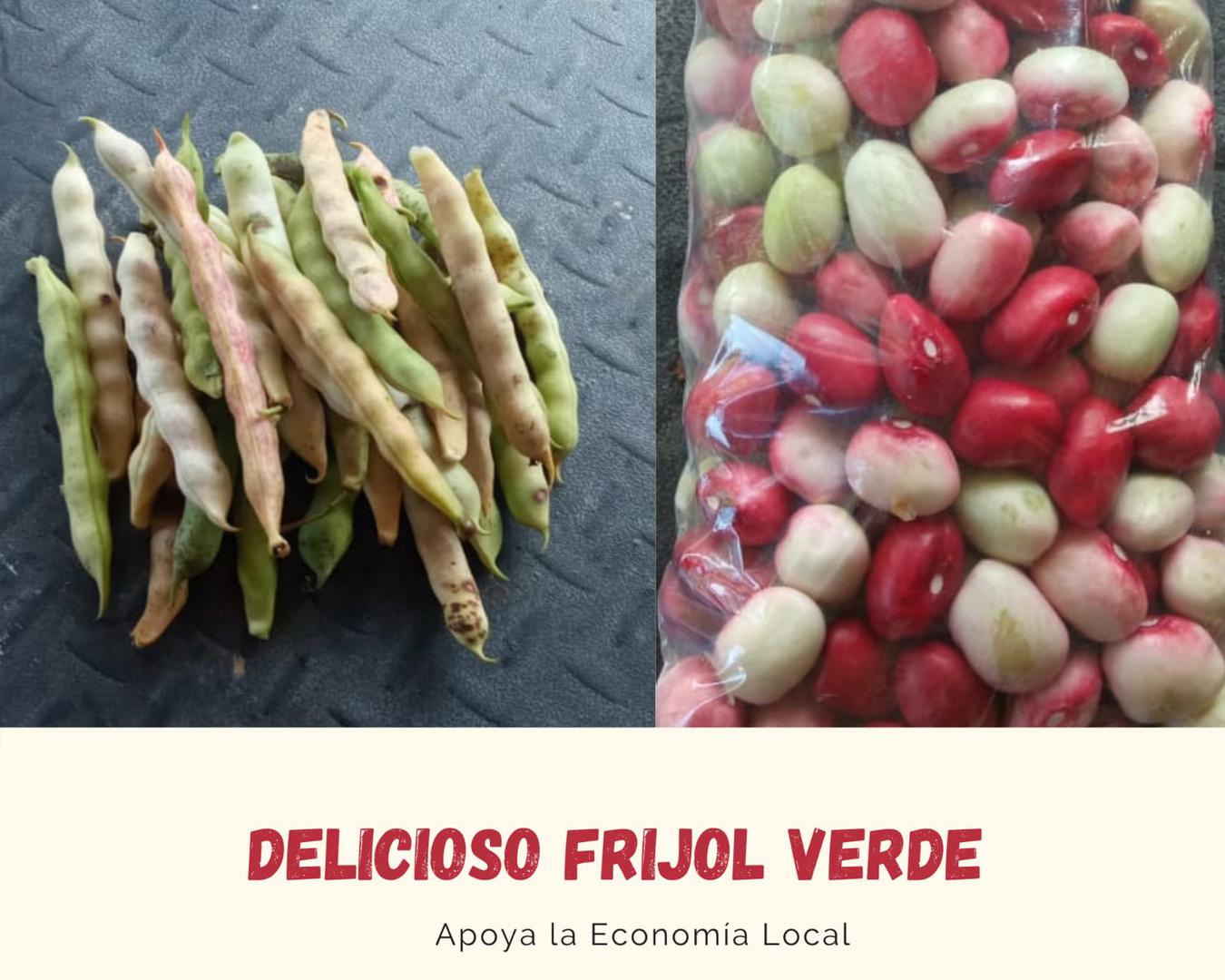 Frijol Verde Bola Roja