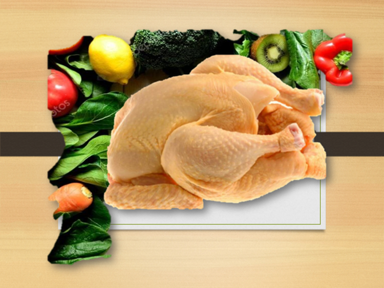 Pollo Organico Campesino Alimentado Con Especias Y Granos