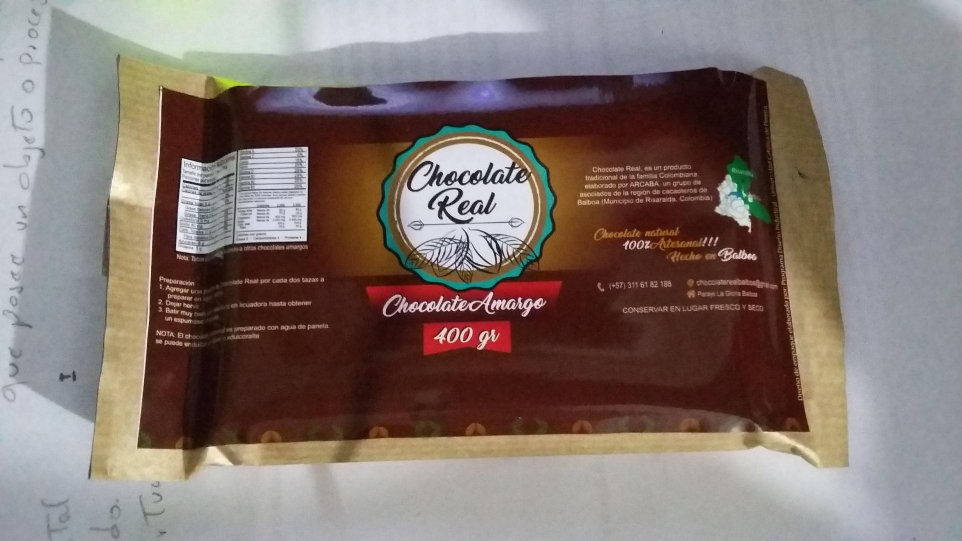 Chocolate De Mesa