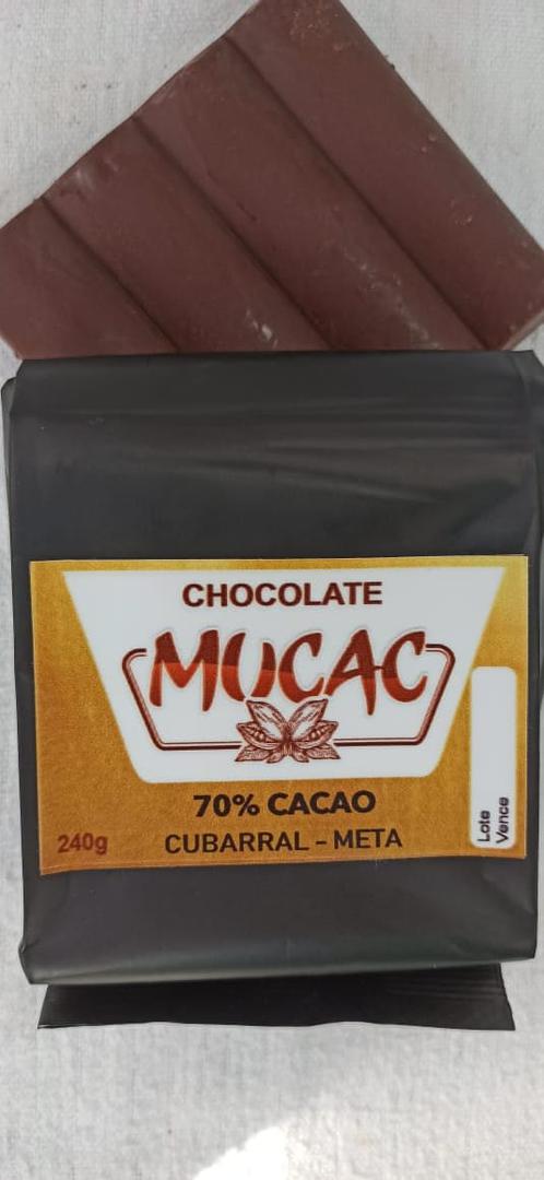Chocolate De Mesa Al 70 Presentacion 240 Gramos