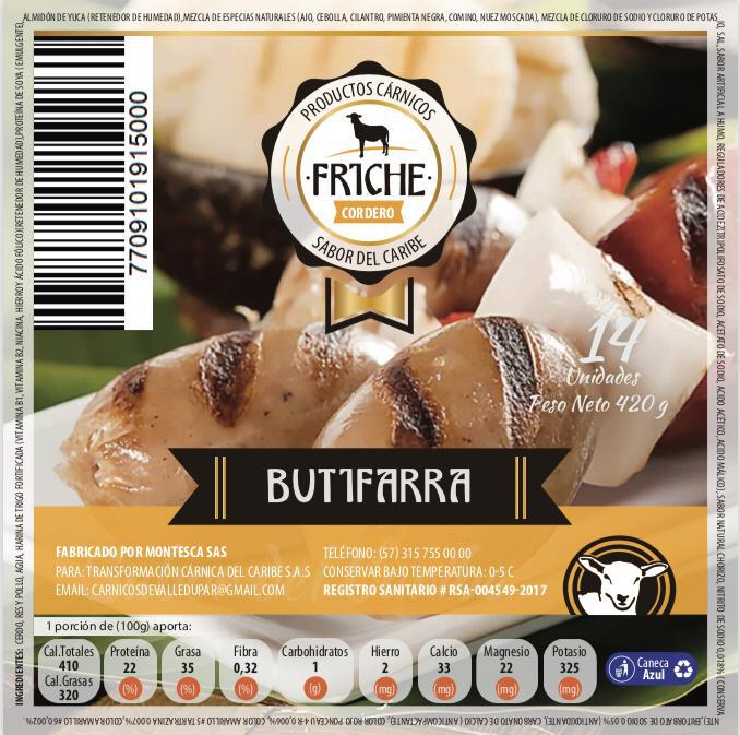 Butifarra De Cordero