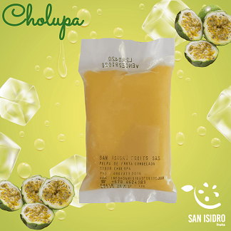 Pulpa De Fruta Congelada De Cholupa Presentacion 250 G
