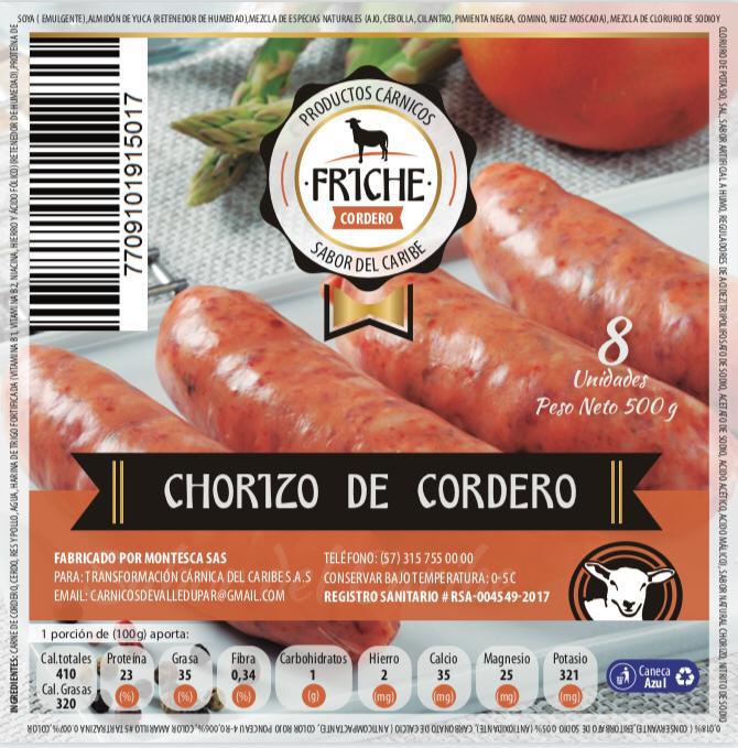 Chorizo De Cordero