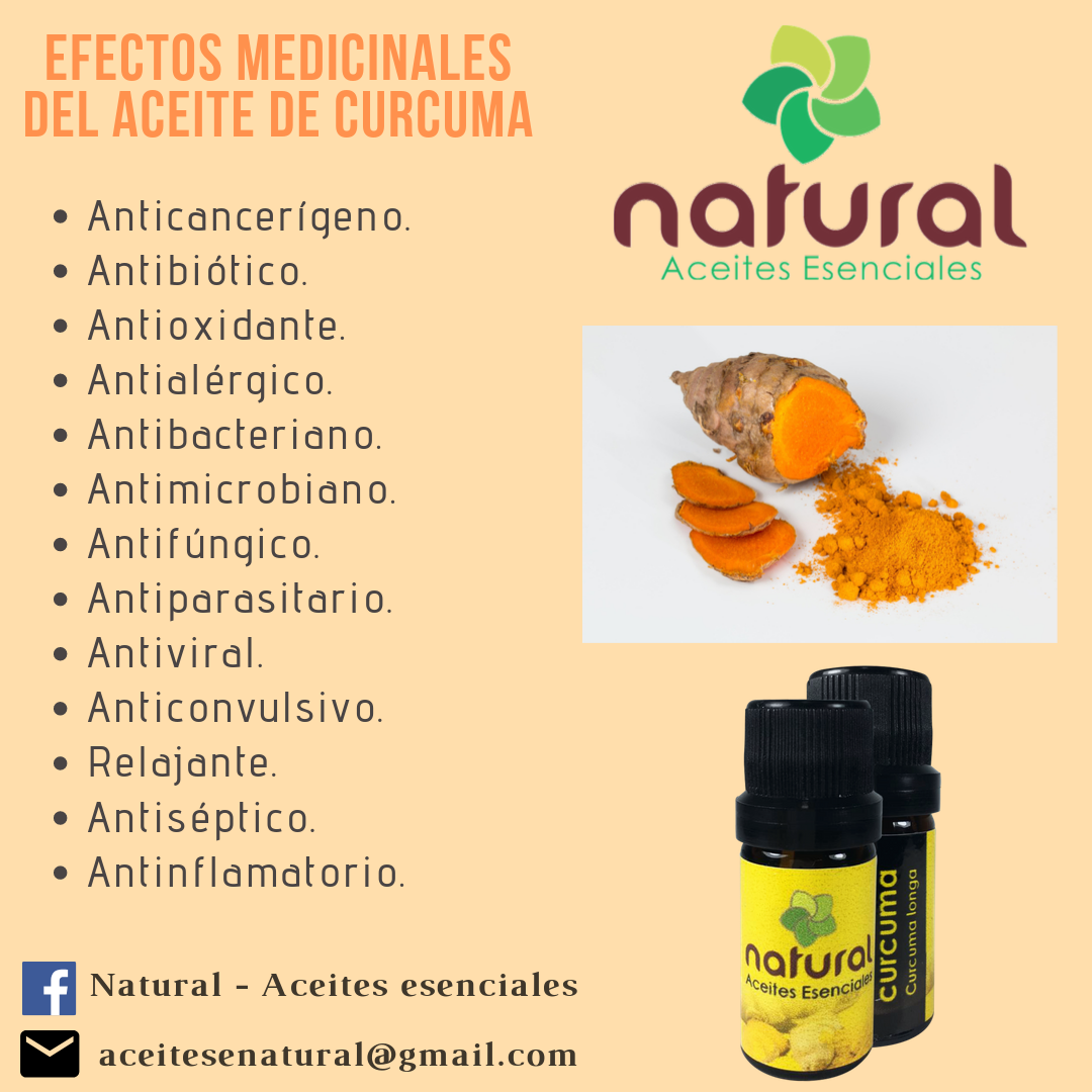 Aceite Esencial De Curcuma