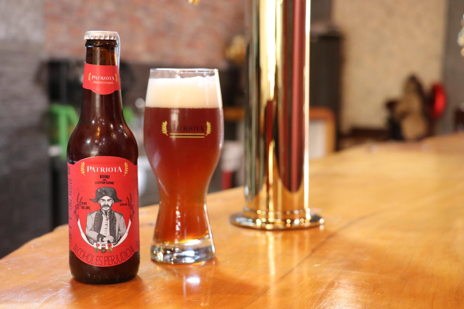 Cerveza Pariota Rooke Scottish Export