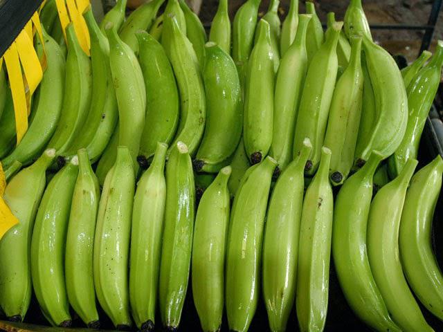 Platanos Y Bananos Frescos