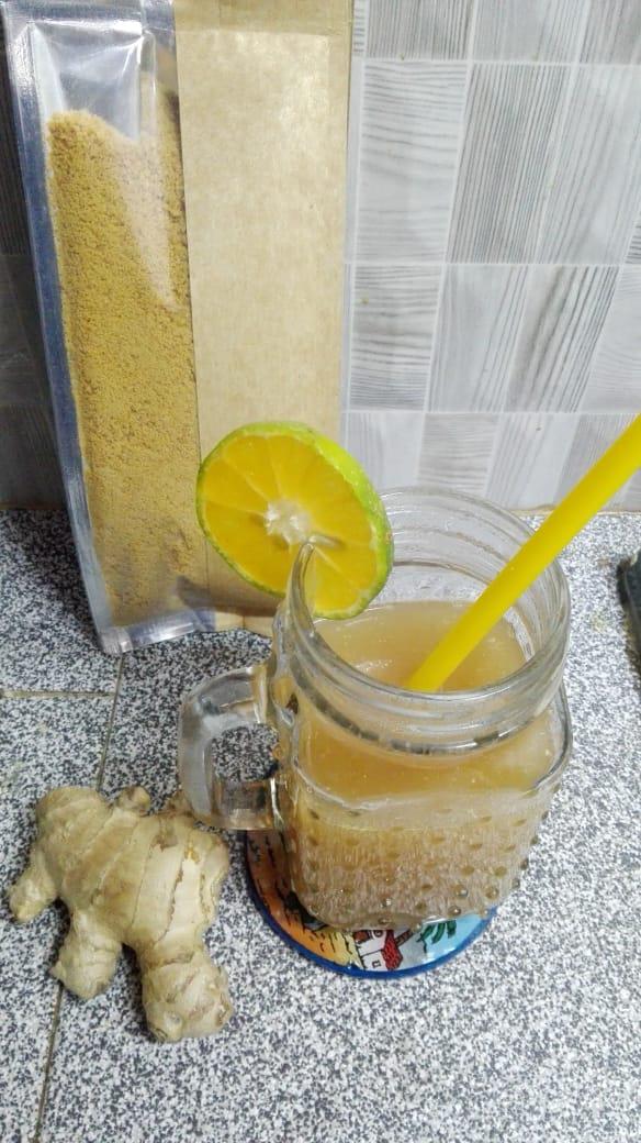 Panela Pulverizada Con Jengibre