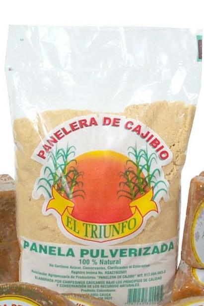 Panela Pulverizada En Diferentes Presentaciones