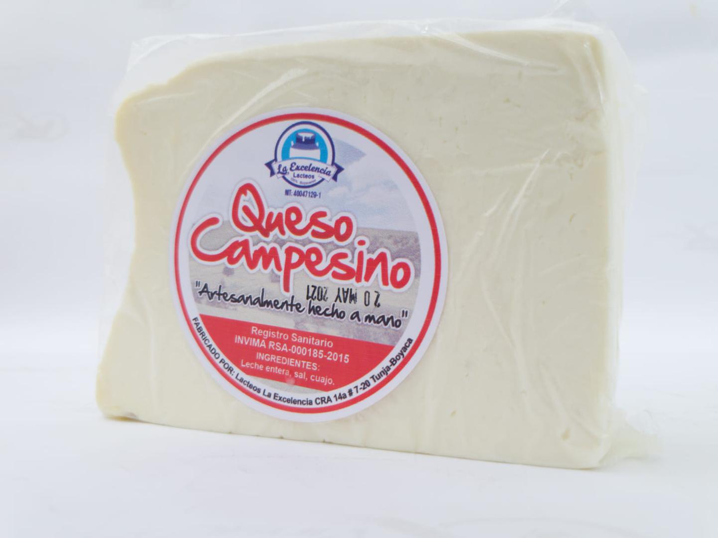 Queso Campesino 500Gr