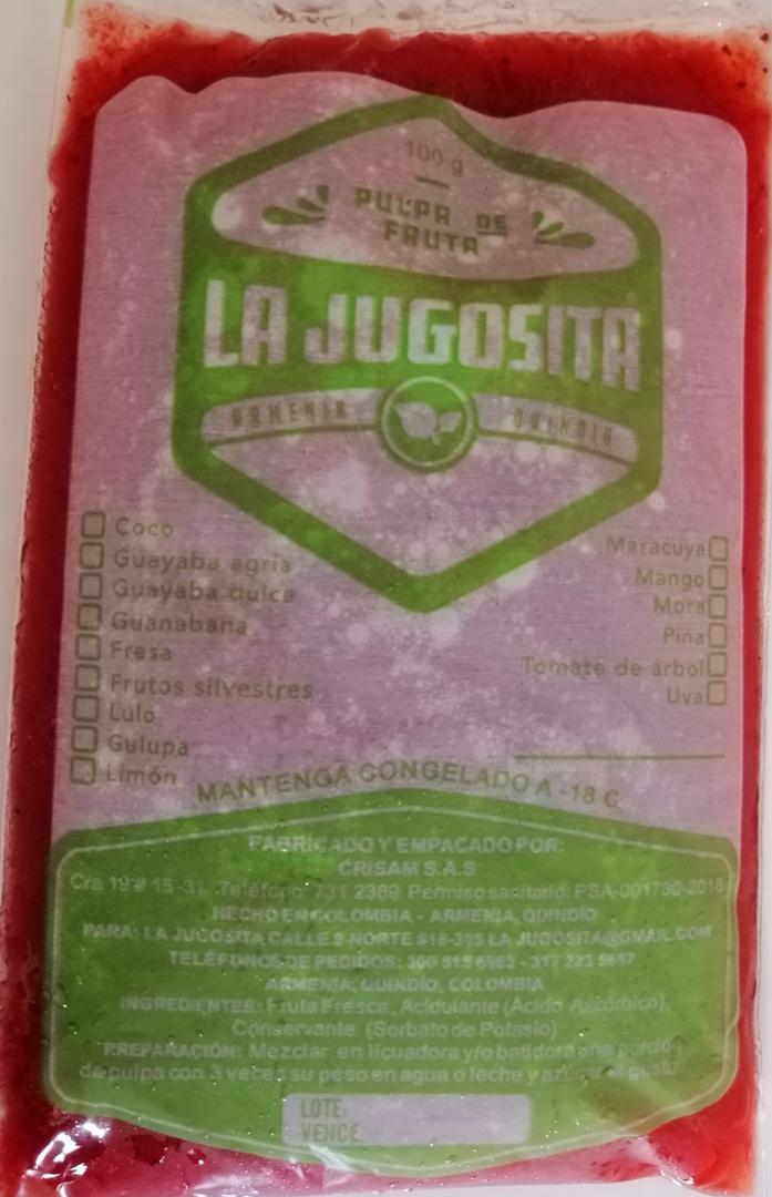 Pulpa De Fruta La Jugosita