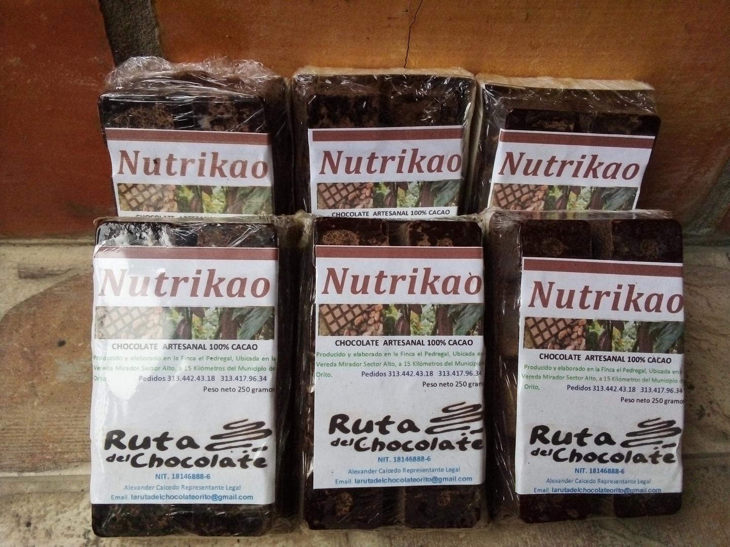 Nutrikao Amargo 100 Cacao