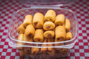 Achiras De Sagu Rellenas De Bocadillo