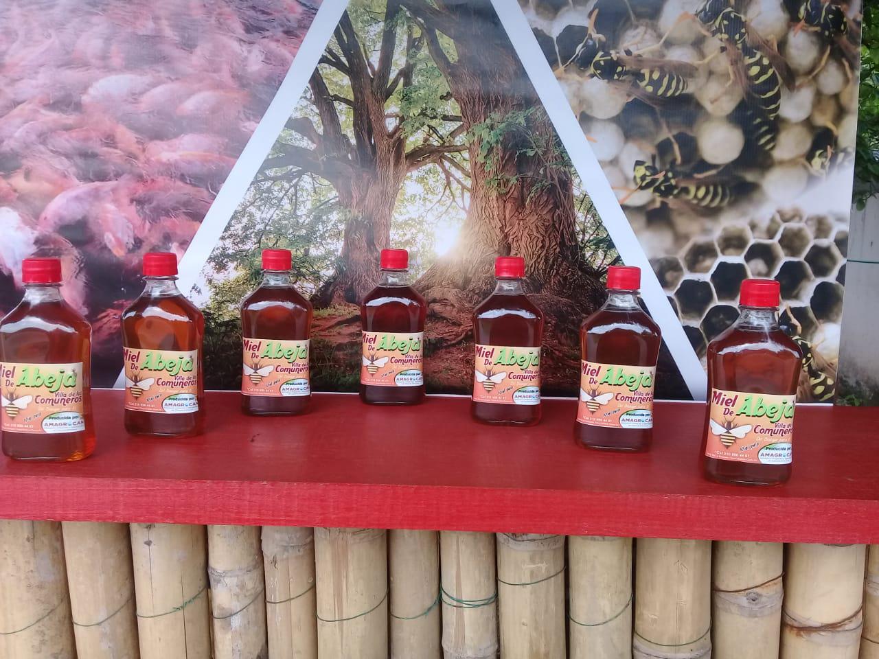 Miel De Abeja Presentacion Botella De 500 Gramos