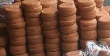 Panela Redonda Con Dos Unidades Peso De 980 Grs