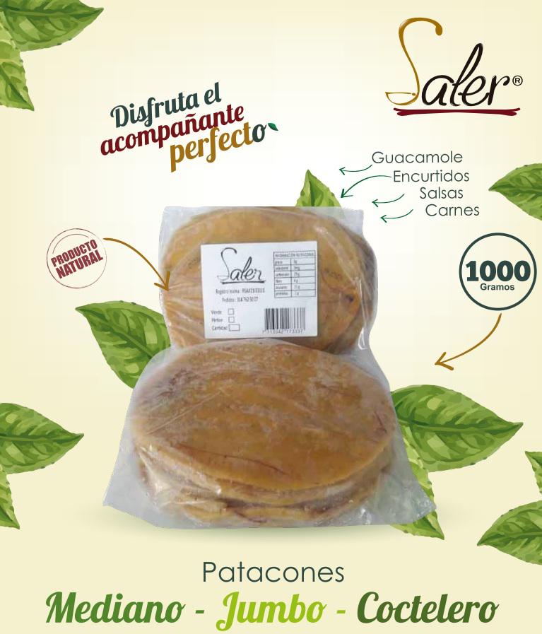 Patacones 1000Gr