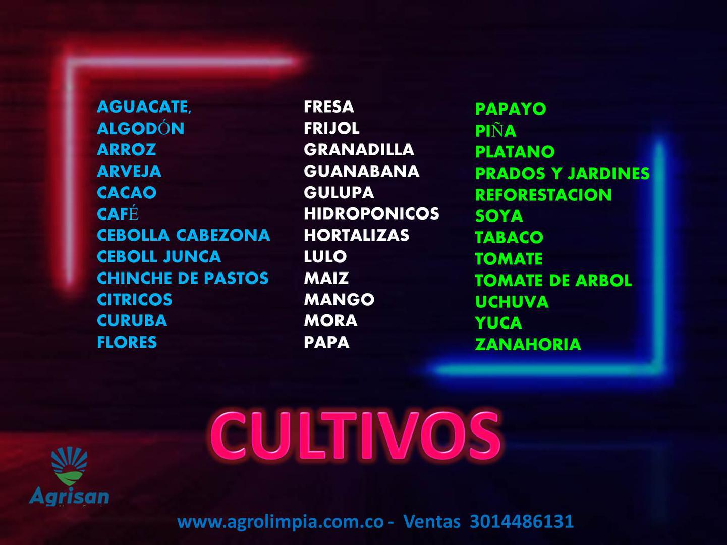 Productos Organicos Para Sus Cultivos