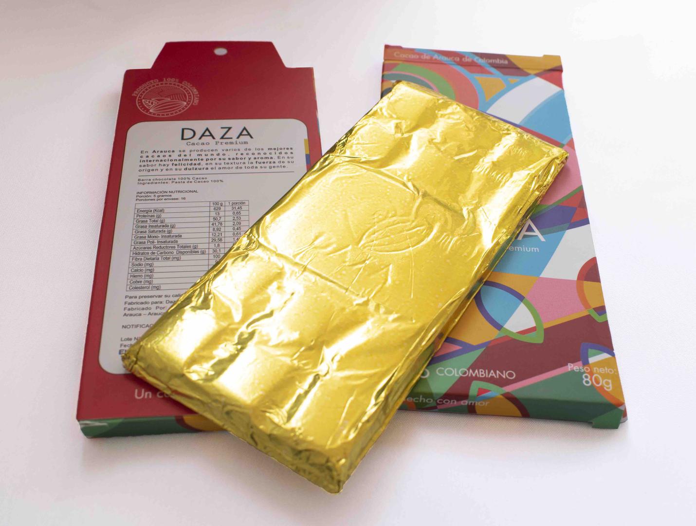 Barras De Chocolate 80G